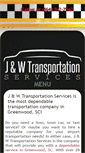 Mobile Screenshot of jw-transport.com